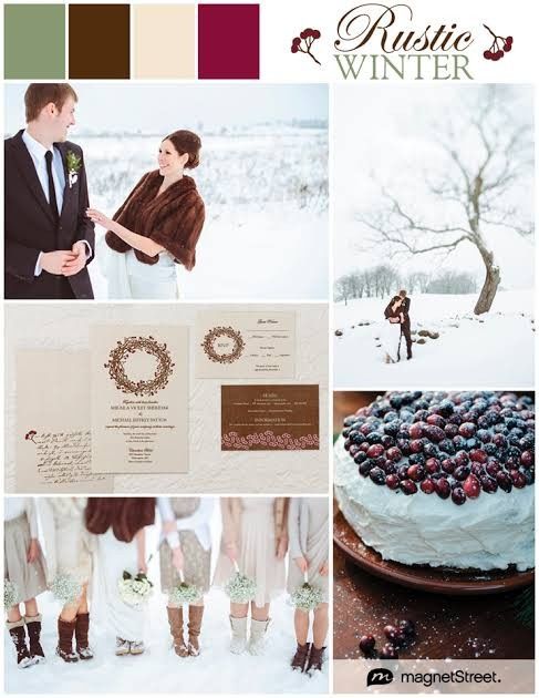 Colores para bodas en invierno - 3