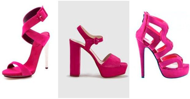 Zapatos en tonos Rosas. - 15