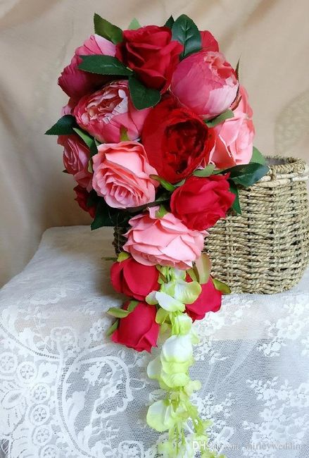 Ramos en combinación Rosa/rojo - 5