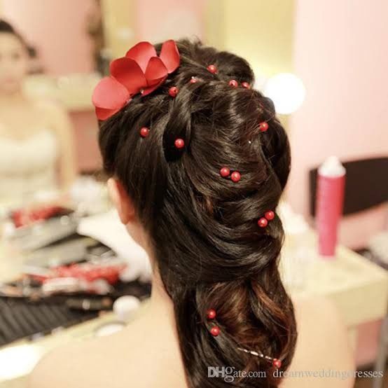 Tocados para tu cabello en Rojo! - 13