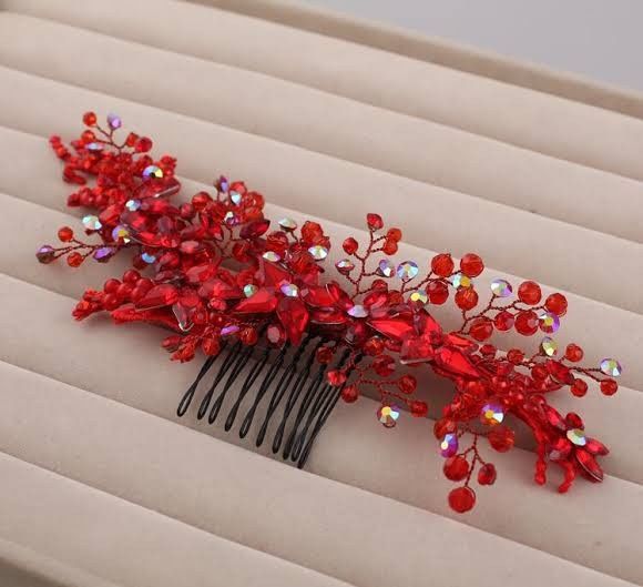 Tocados para tu cabello en Rojo! - 16