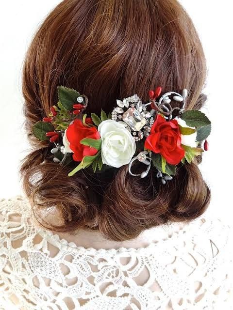 Tocados para tu cabello en Rojo! - 19