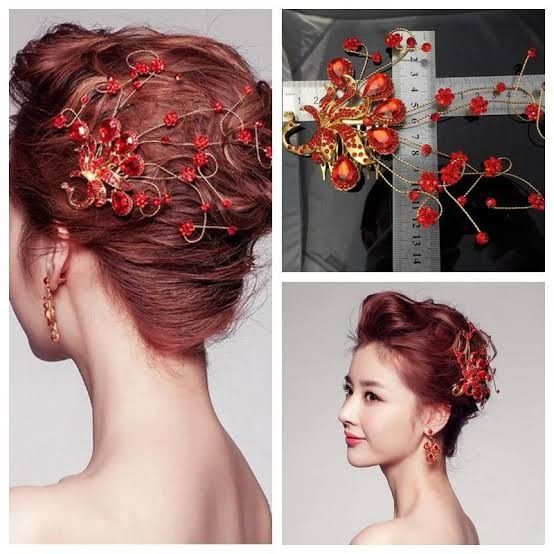 Tocados para tu cabello en Rojo! - 20