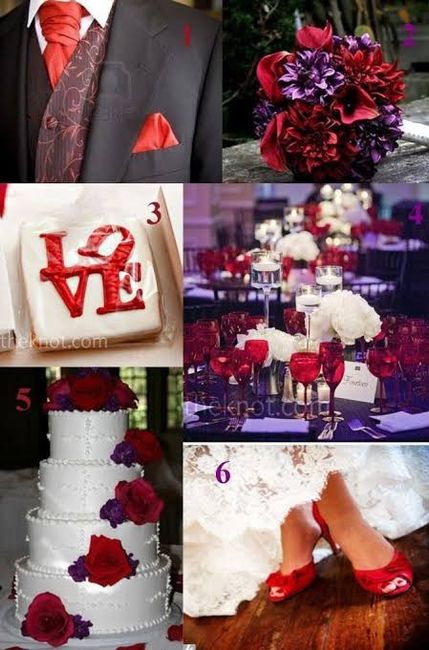 Tu boda en Morado con Rojo! - 8