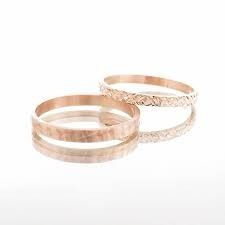 Argollas en Oro Rosa 👌 - 9