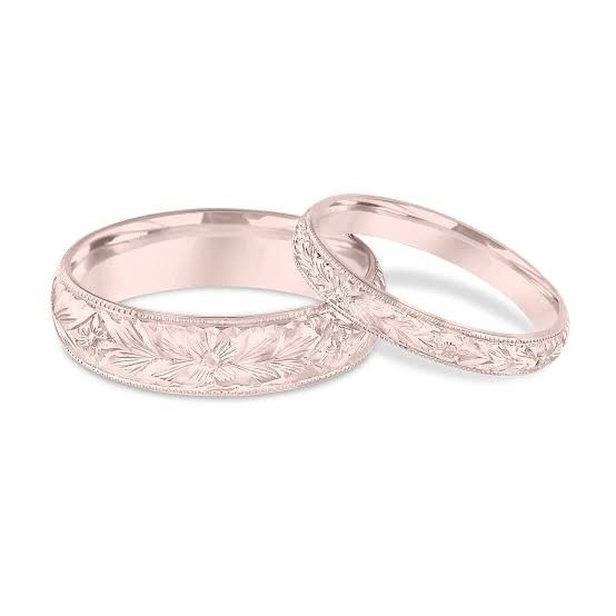 Argollas en Oro Rosa 👌 - 20