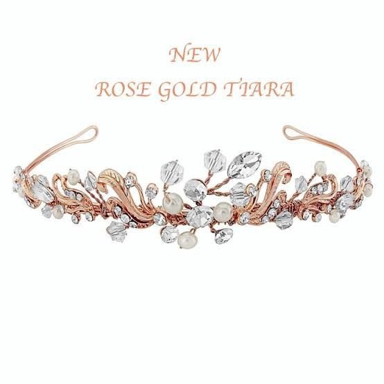 Tiaras en Oro Rosa 💕 - 9