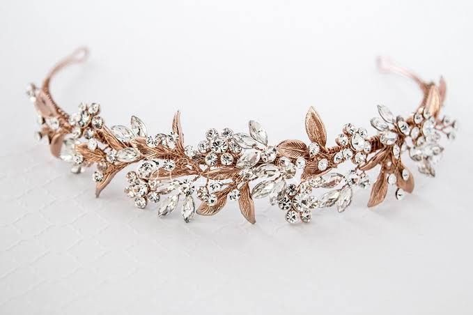 Tiaras en Oro Rosa 💕 - 17
