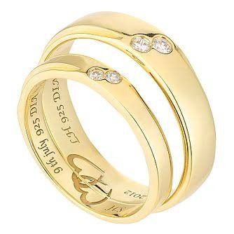 Argollas en dorado. 💕 - 10