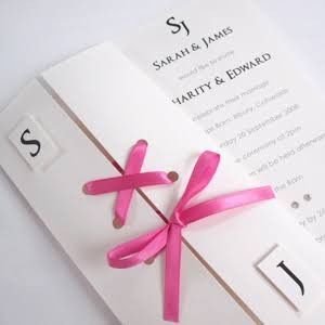 Invitaciones en Rosa. - 1