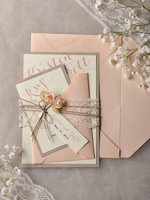 Invitaciones en Rosa. - 6