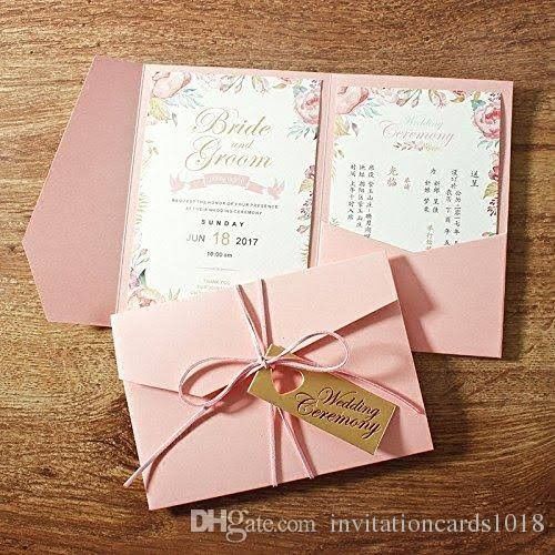 Invitaciones en Rosa. - 8