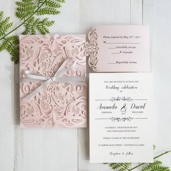 Invitaciones en Rosa. - 13