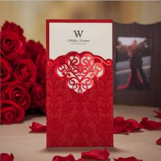 Invitaciones en Rojo. - 4