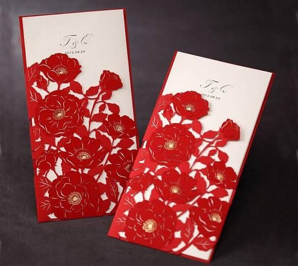 Invitaciones en Rojo. - 11