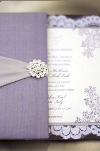 Invitaciones Lavanda. - 6