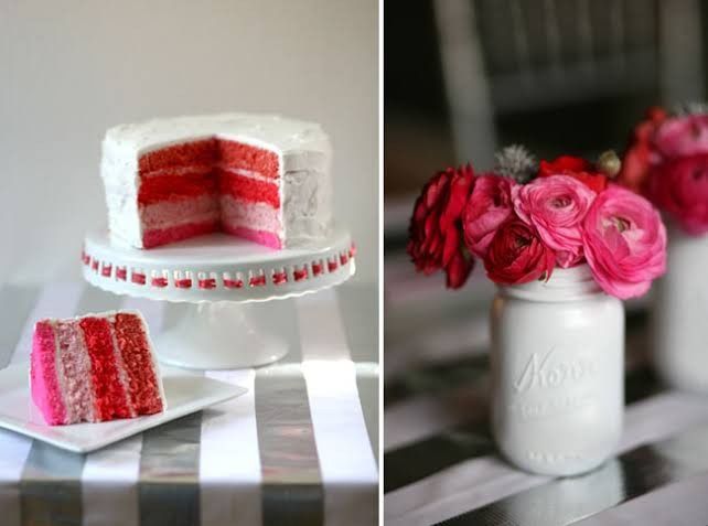 Inspiración Despedida en Rojo con Rosa. - 11