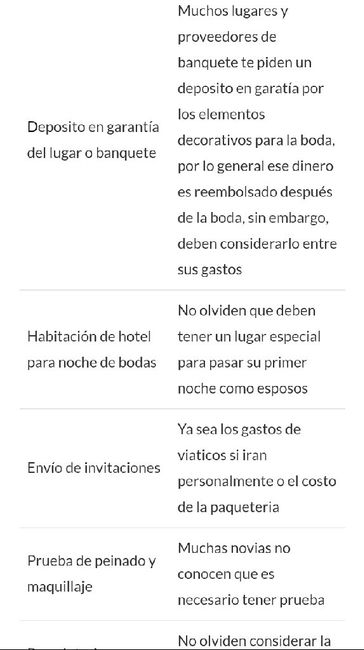 🌟 Los Gastos que estás olvidando en tu presupuesto!!! 🤑😲 - 2