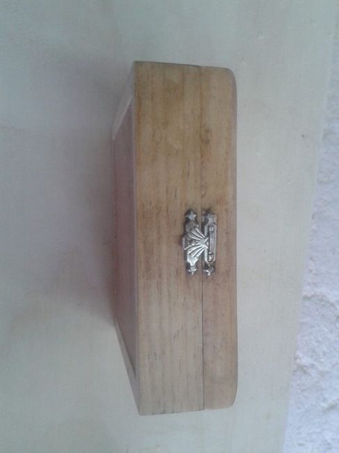 Mis invitaciones. Cofres de madera pirograbada - 3