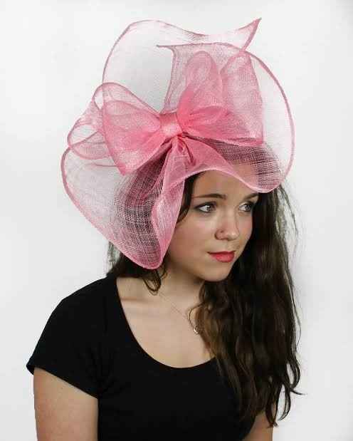 Sombreros para boda en Rosa 💕 - 12