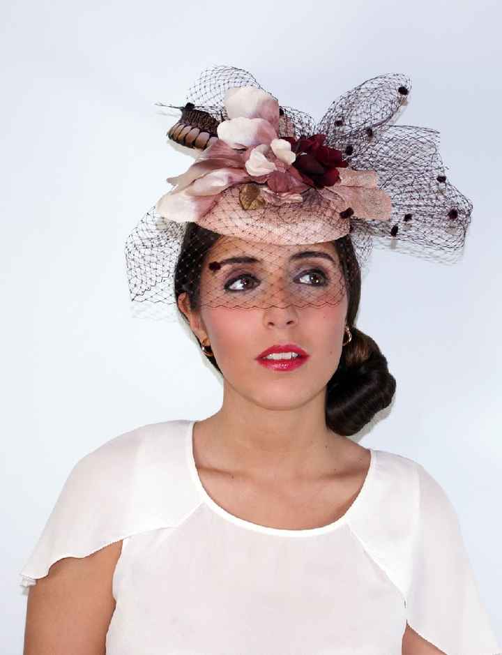 Sombreros para boda en Rosa 💕 - 17