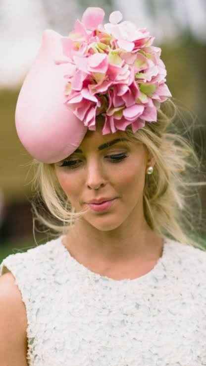 Sombreros para boda en Rosa 💕 - 22
