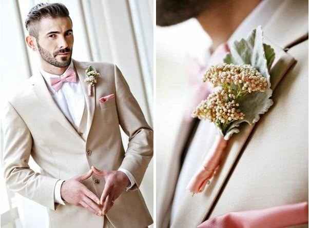 Corbatas para el Novio💕💕 En Rosa 🎗️ - 6