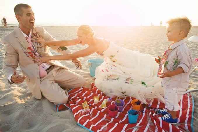 Trash the dress con Niños!! 🙊❤️ - 3