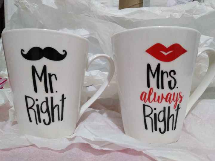 Tazas Mr and Mrs. 💕 - 1