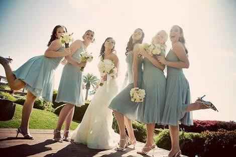 Vestido para Dama en Dusty Blue. - 2