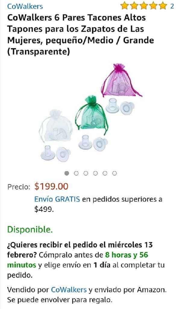 Protectores de tacón en Amazon. - 1