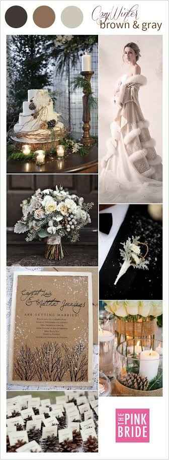 Colores para bodas en invierno - 2