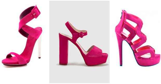 Zapatos en tonos Rosas. - 15