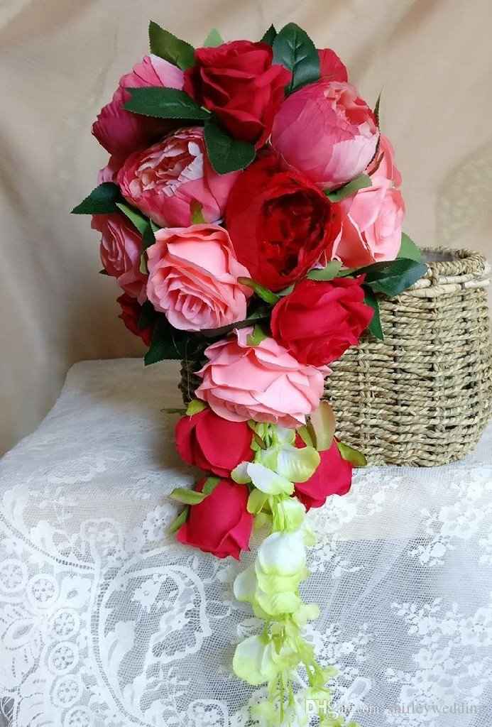 Ramos en combinación Rosa/rojo - 5
