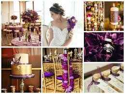 Tu boda en morado con dorado. - 14