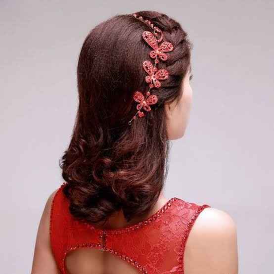 Tocados para tu cabello en Rojo! - 1