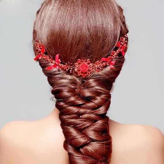 Tocados para tu cabello en Rojo! - 9