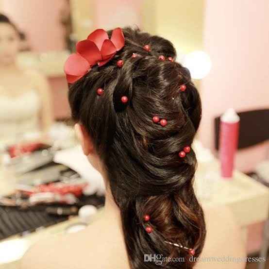 Tocados para tu cabello en Rojo! - 13