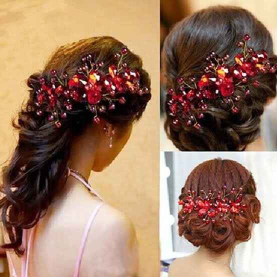 Tocados para tu cabello en Rojo! - 18