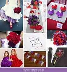 Tu boda en Morado con Rojo! - 2