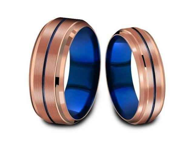 Argollas en Oro Rosa 👌 - 6