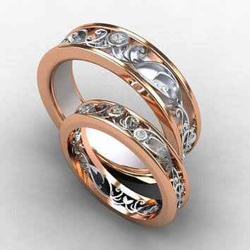 Argollas en Oro Rosa 👌 - 13