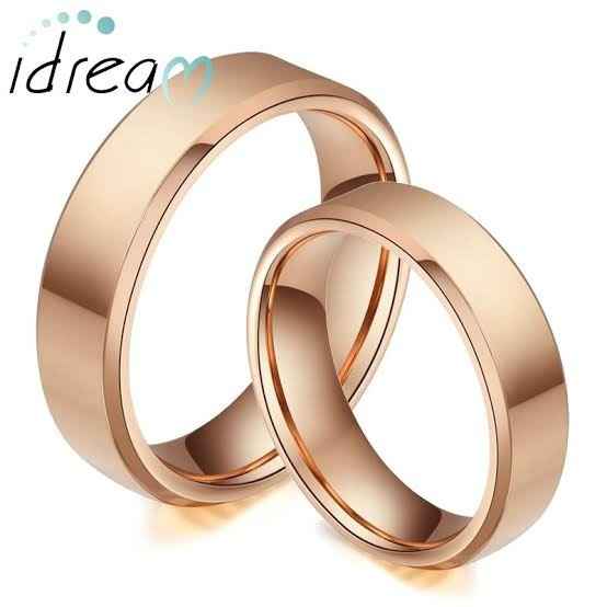 Argollas en Oro Rosa 👌 - 22