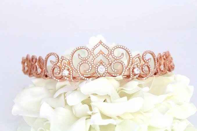Tiaras en Oro Rosa 💕 - 3