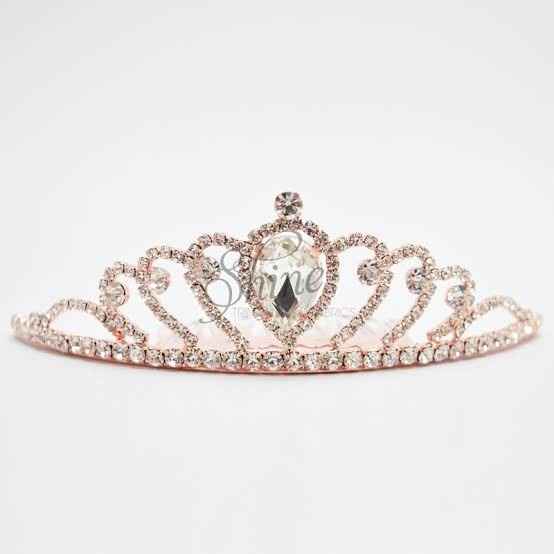 Tiaras en Oro Rosa 💕 - 8