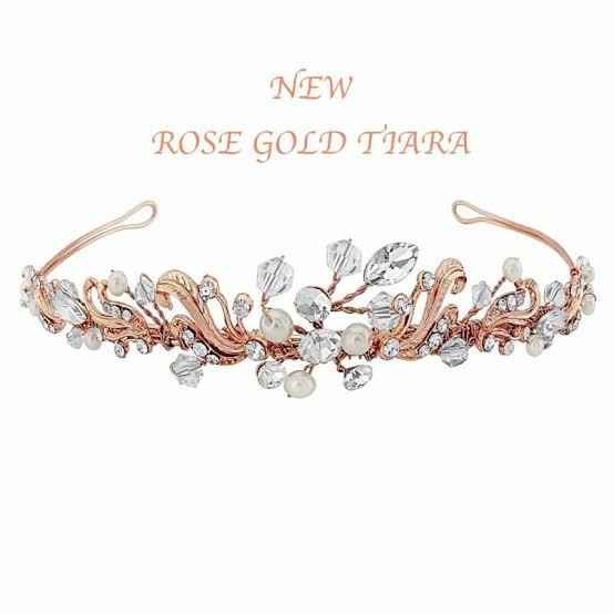 Tiaras en Oro Rosa 💕 - 9