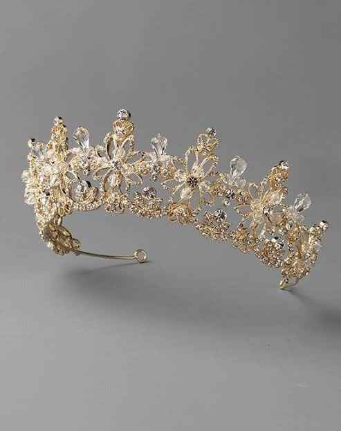Tiaras en Dorado 💕 - 5