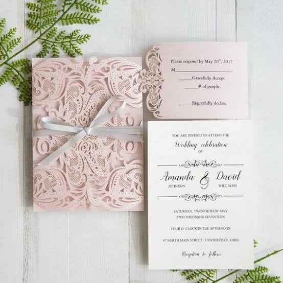 Invitaciones en Rosa. - 13