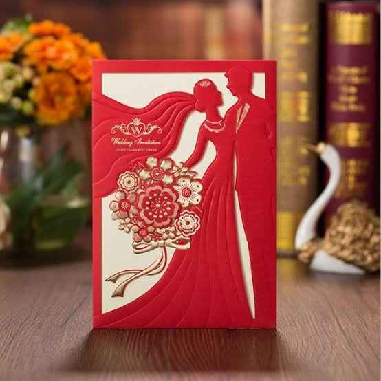 Invitaciones en Rojo. - 2