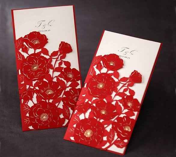 Invitaciones en Rojo. - 11